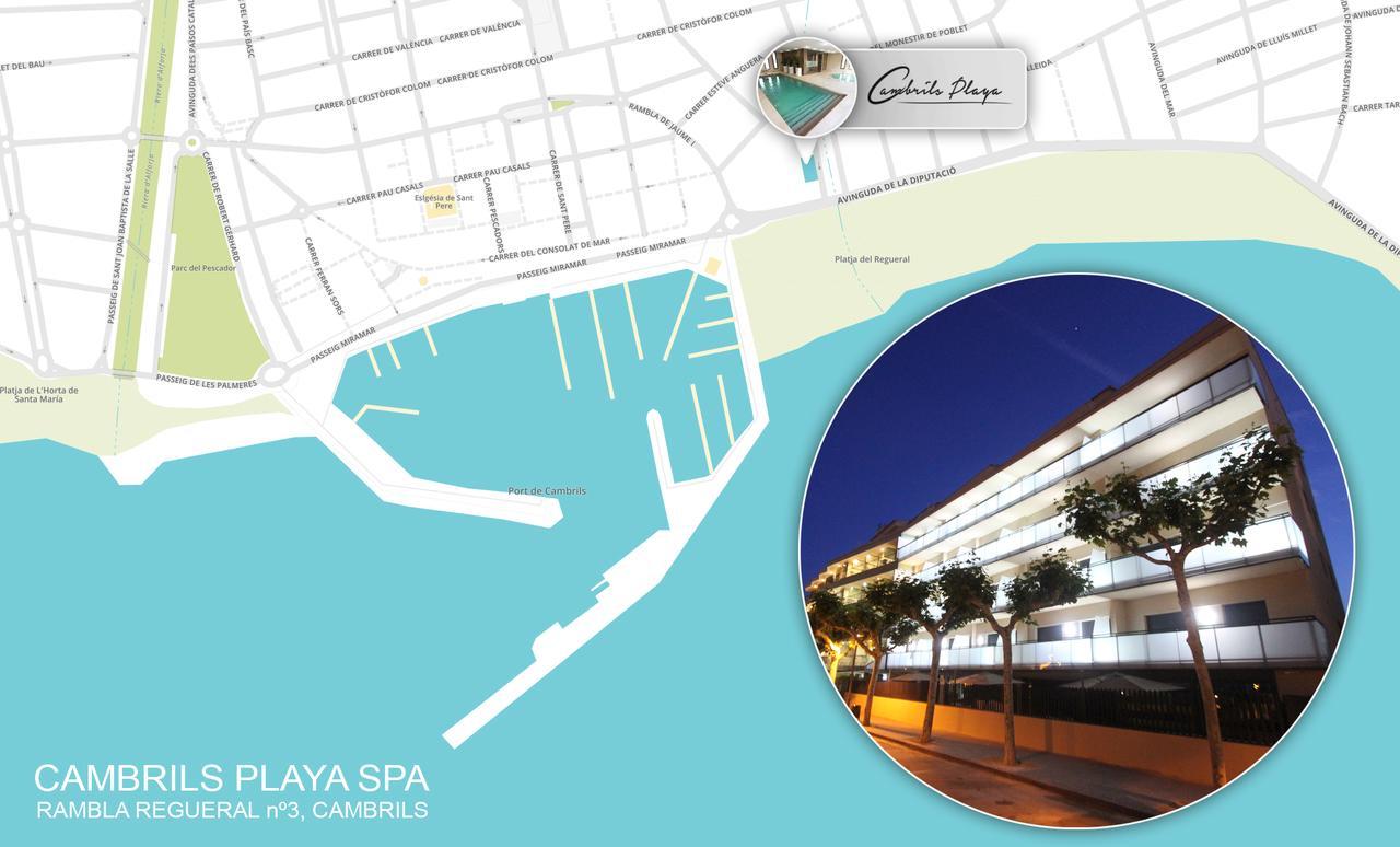 Apartamentos Cambrils Playa Spa Eksteriør bilde